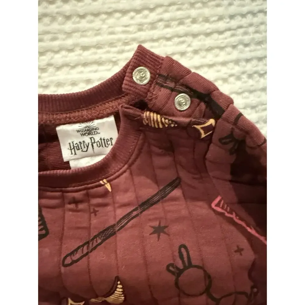 Harry Potter Wizarding World Infant 2 Piece Outfit, 0-3 Months